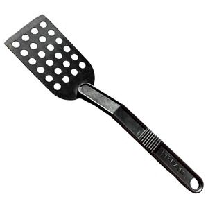 T-Fal Black Nylon Slotted Holes Spatula Plastic Lightweight Flipper Canada 13"
